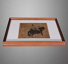 九原书画装裱配框服务案例